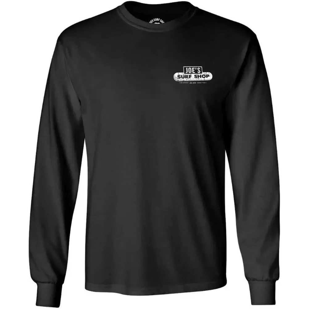 Joe's Surf Shop Vintage Beach Long Sleeve Tee