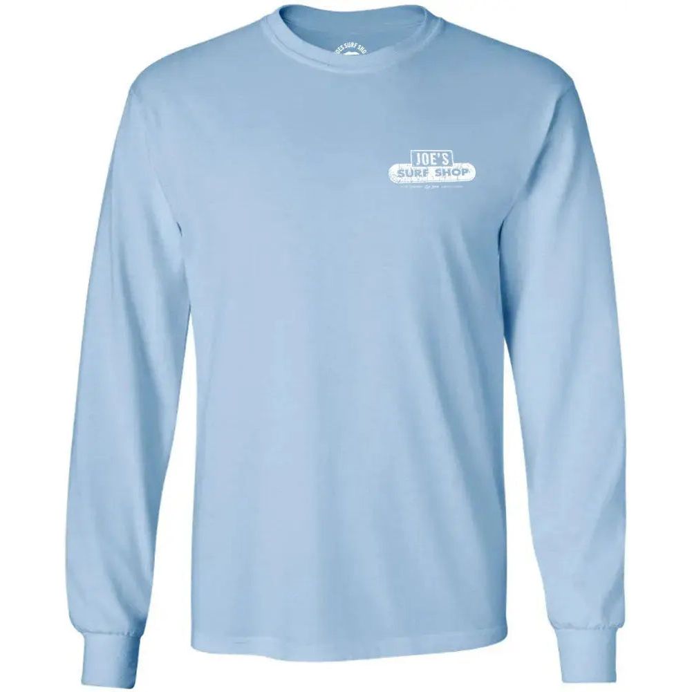 Joe's Surf Shop Vintage Beach Long Sleeve Tee