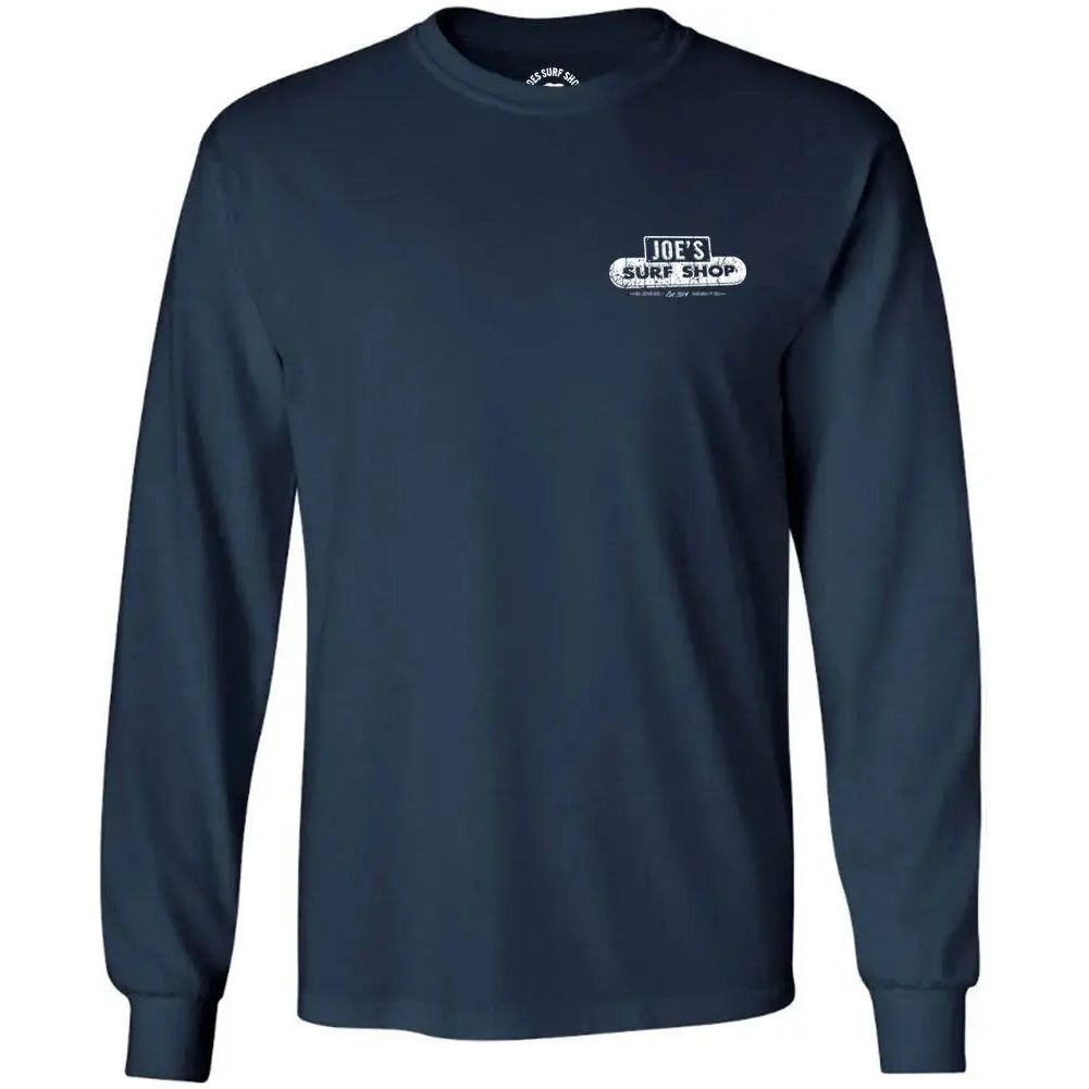 Joe's Surf Shop Vintage Beach Long Sleeve Tee