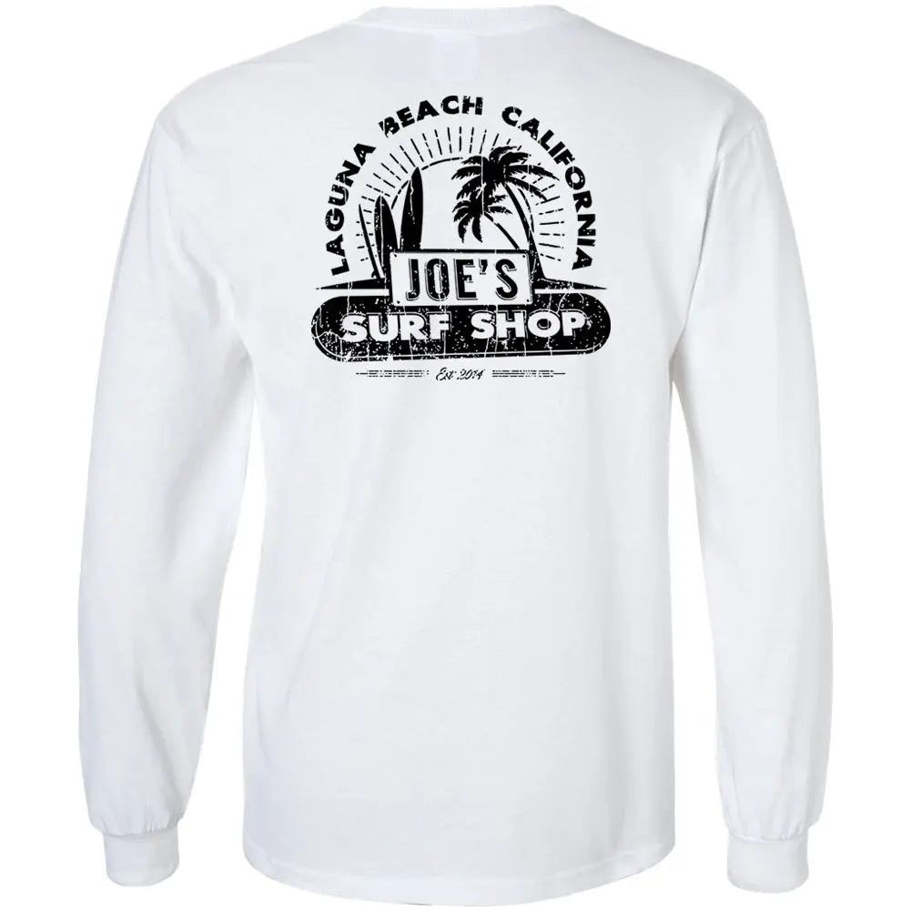 Joe's Surf Shop Vintage Beach Long Sleeve Tee