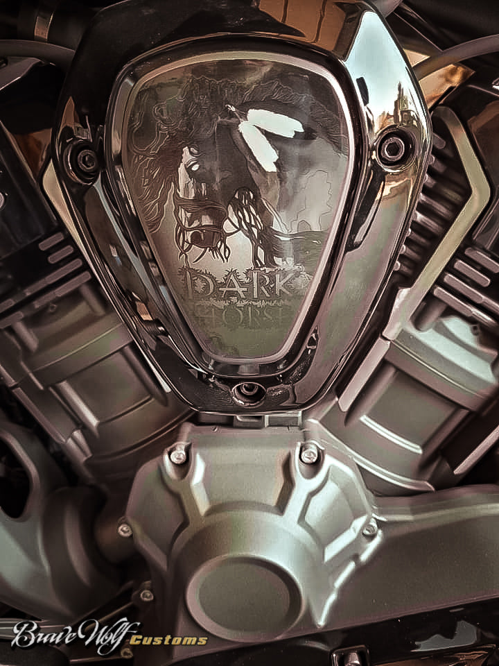 Powerplus V-Cover Decal - Dark Horse