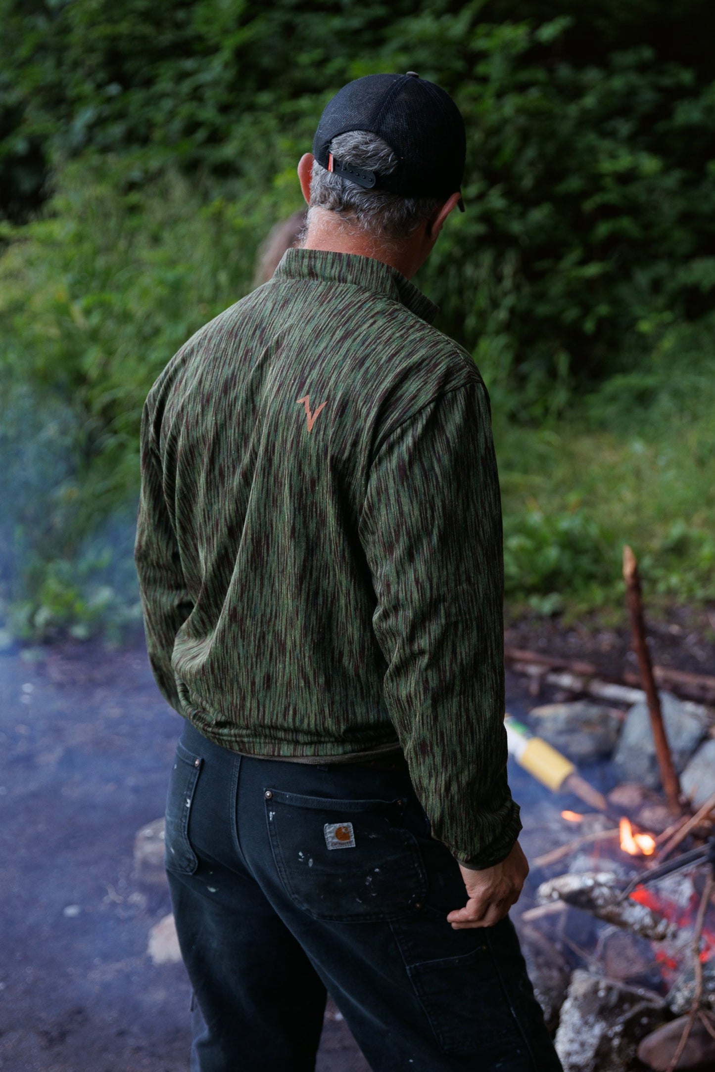 1/4 Zip Mock Neck