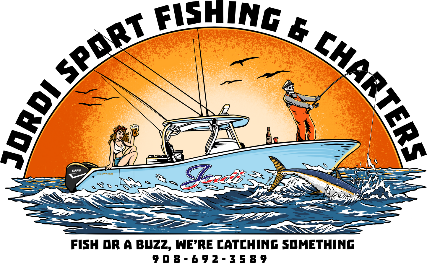 Jordi Sport Fishing X Keepers Only T-Shirt