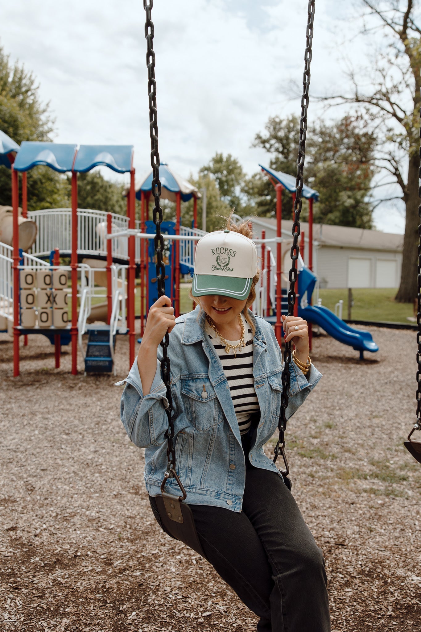 Recess Social Club - Green Vintage Trucker Hat