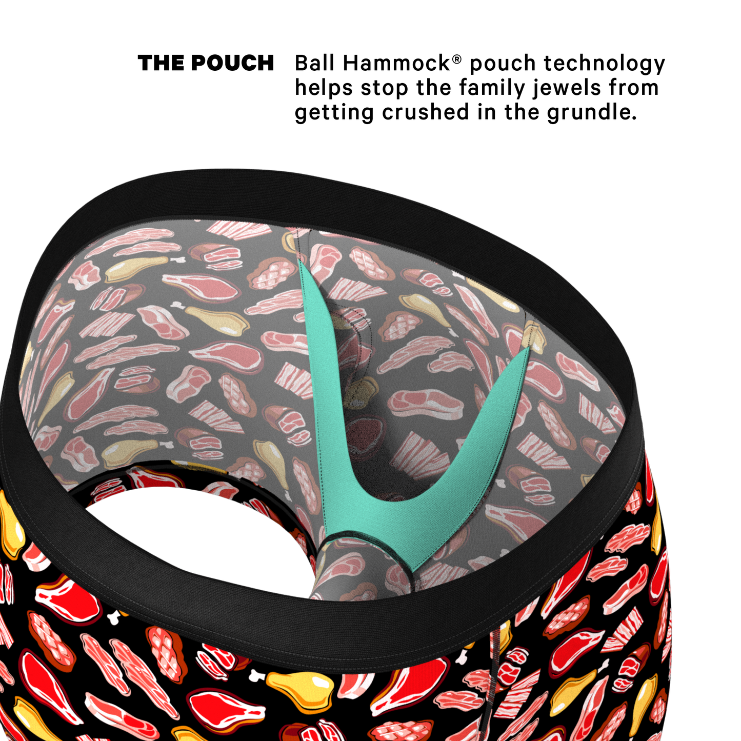 The Juicy Loins | Meat Ball Hammock® Pouch Trunk Underwear