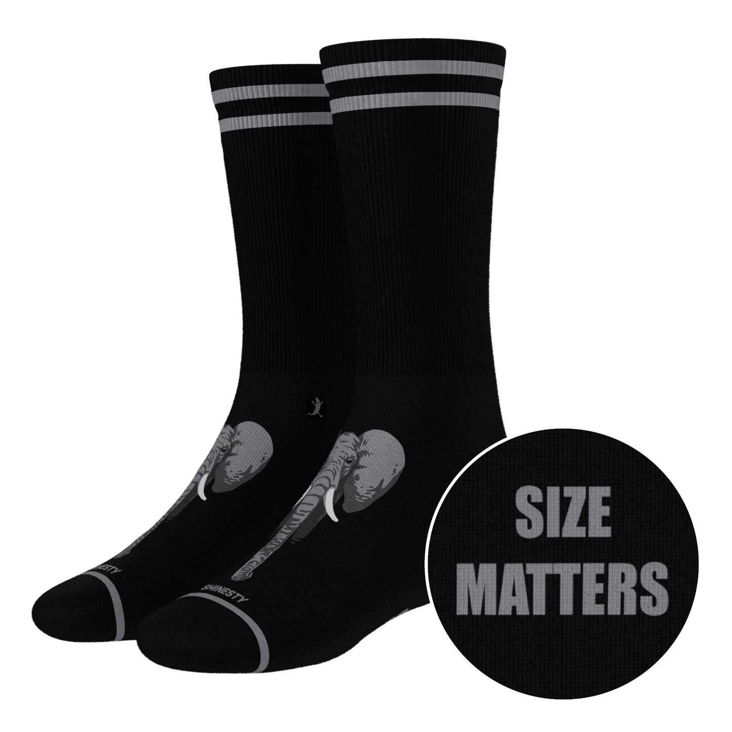 The Junk In The Trunk | Elephant Heel Hammock™ Crew Socks
