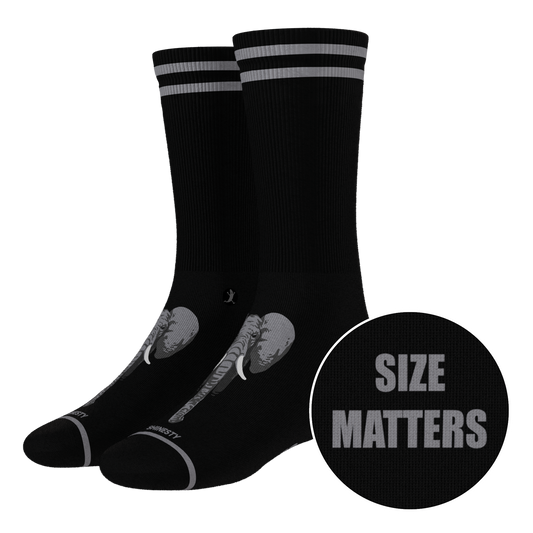 The Junk In The Trunk | Elephant Heel Hammock™ Crew Socks