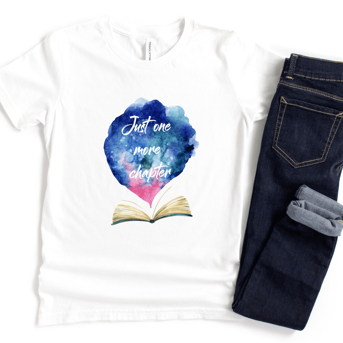 Just One More Chapter Kids T-Shirt