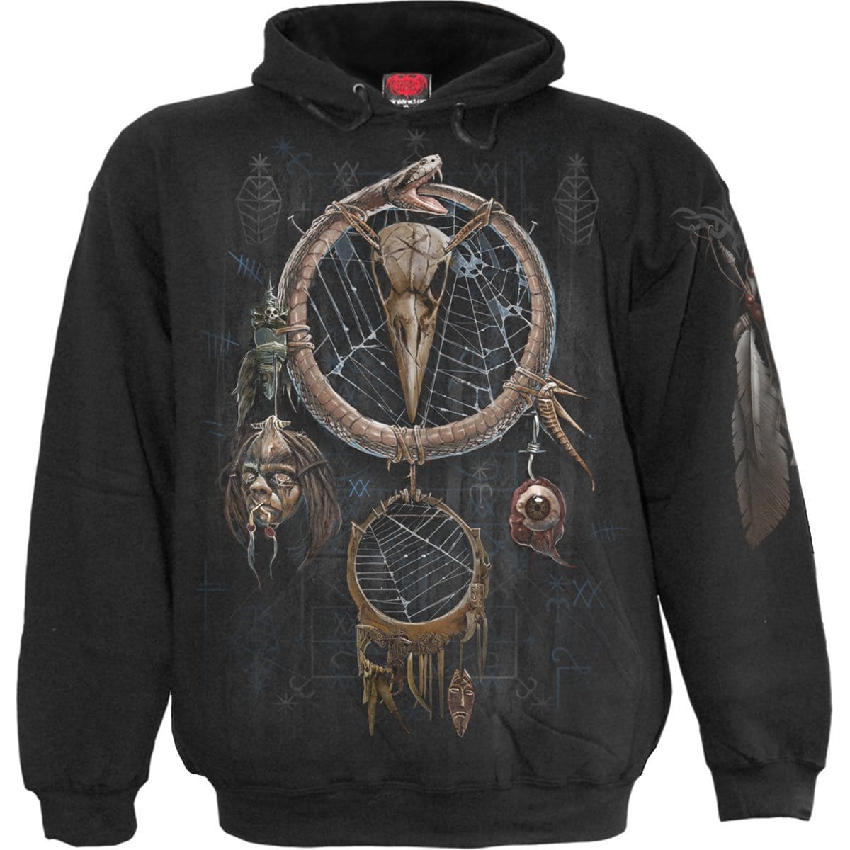 VOODOO CATCHER - Hoody Black