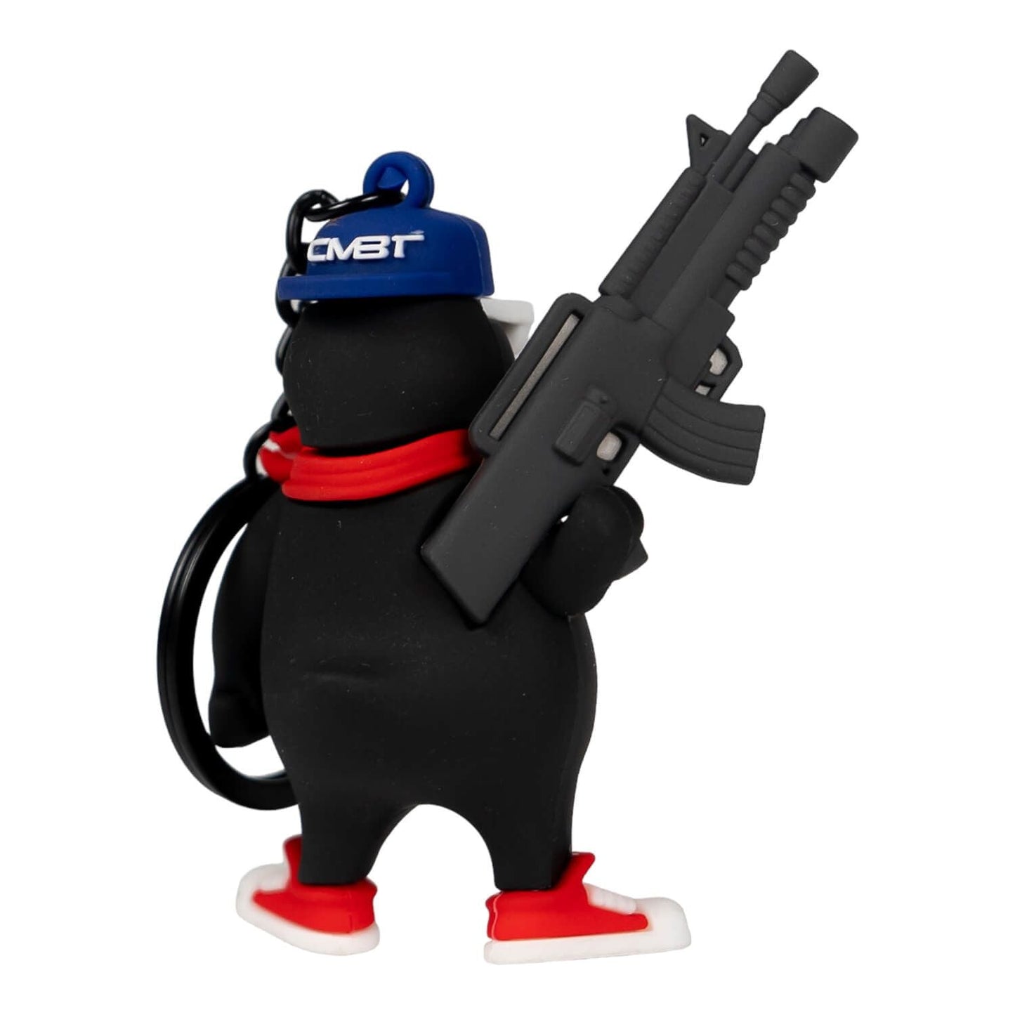 Tactical 3D PVC Keychain