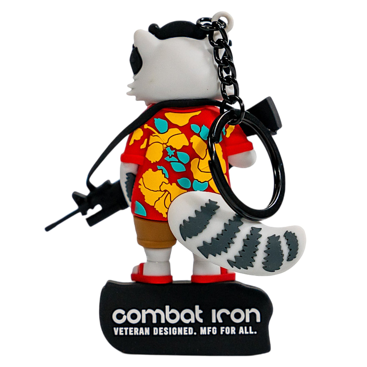 Tactical 3D PVC Keychain