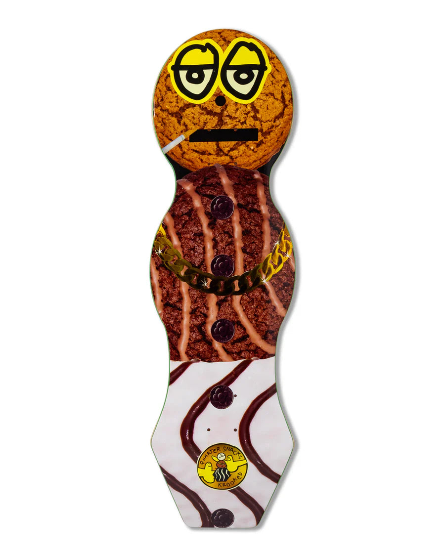 Krooked x Quartersnacks Snackman Cruiser Deck - 9″