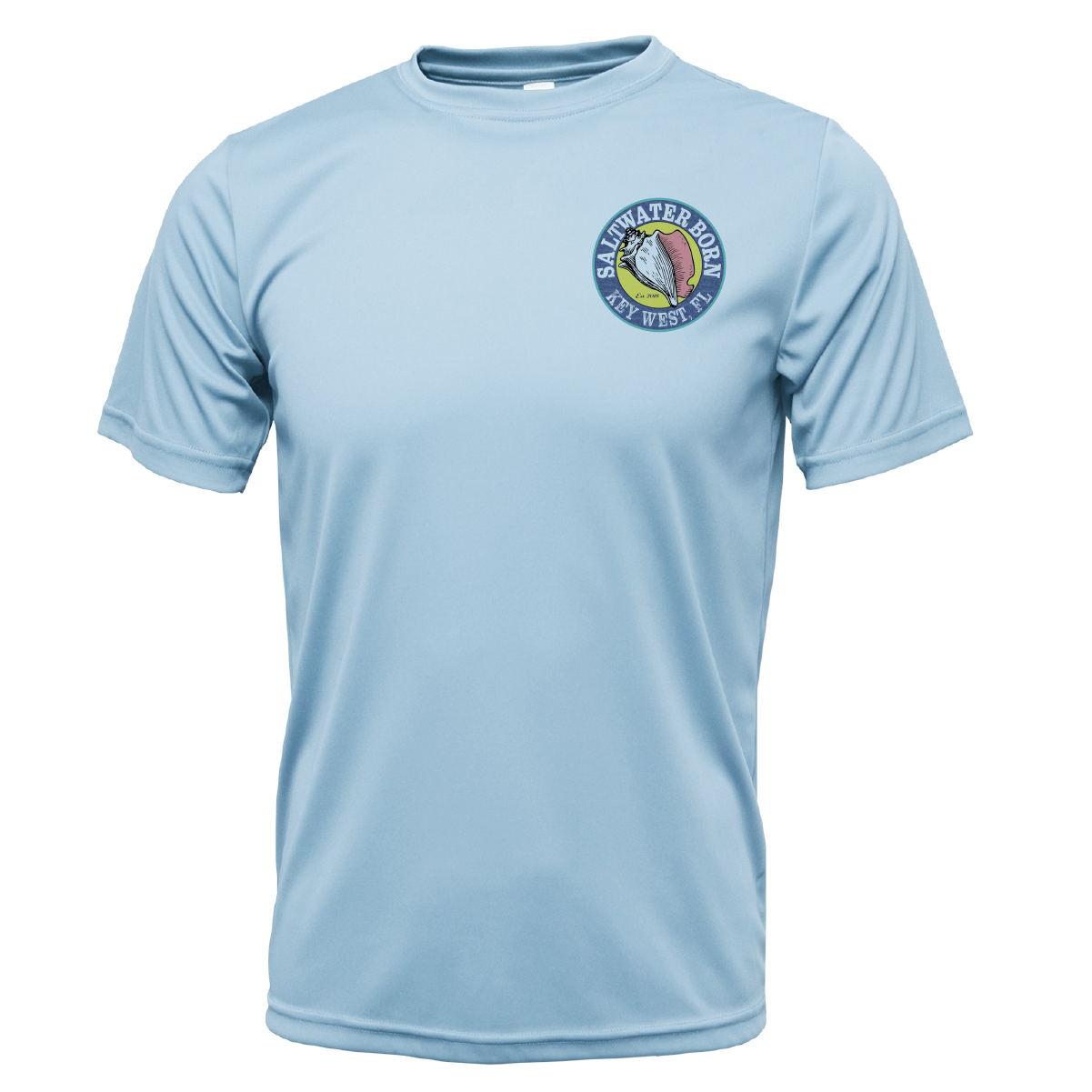 Key West, FL "All For Rum and Rum For All" Men's Short Sleeve UPF 50+ Dry-Fit Shirt