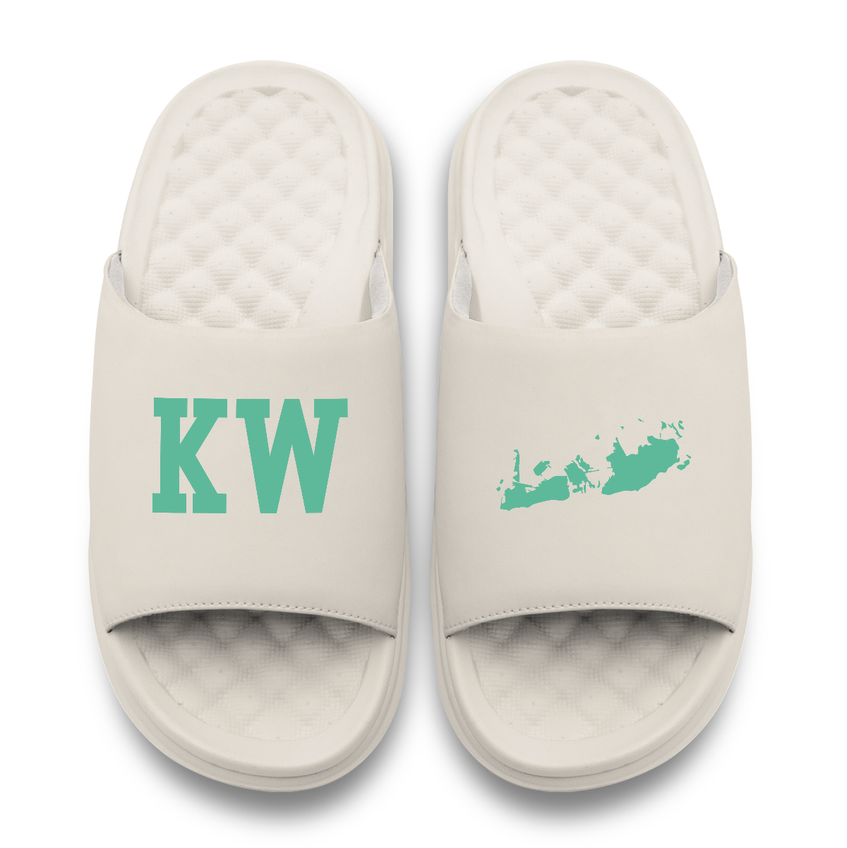 Key West Island Outline Motive