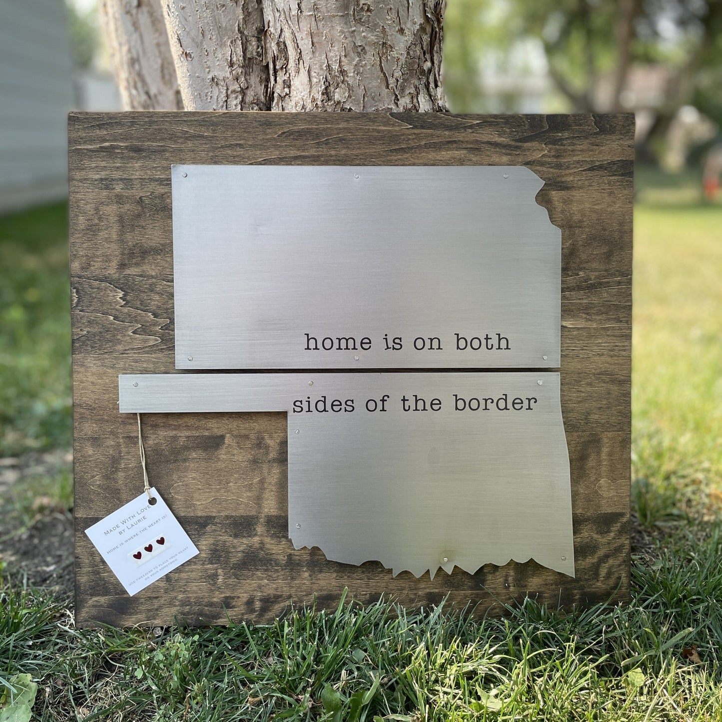 Kansas Oklahoma both sides of the border