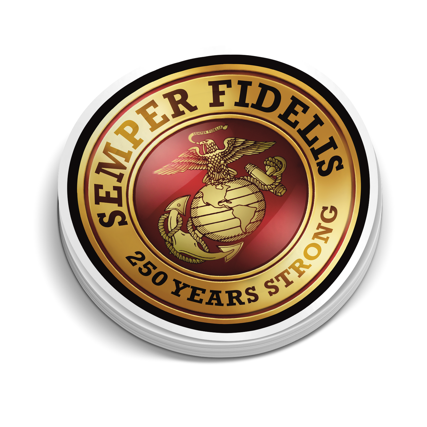 Marine Corps 250th Birthday Pack (11 Stickers)