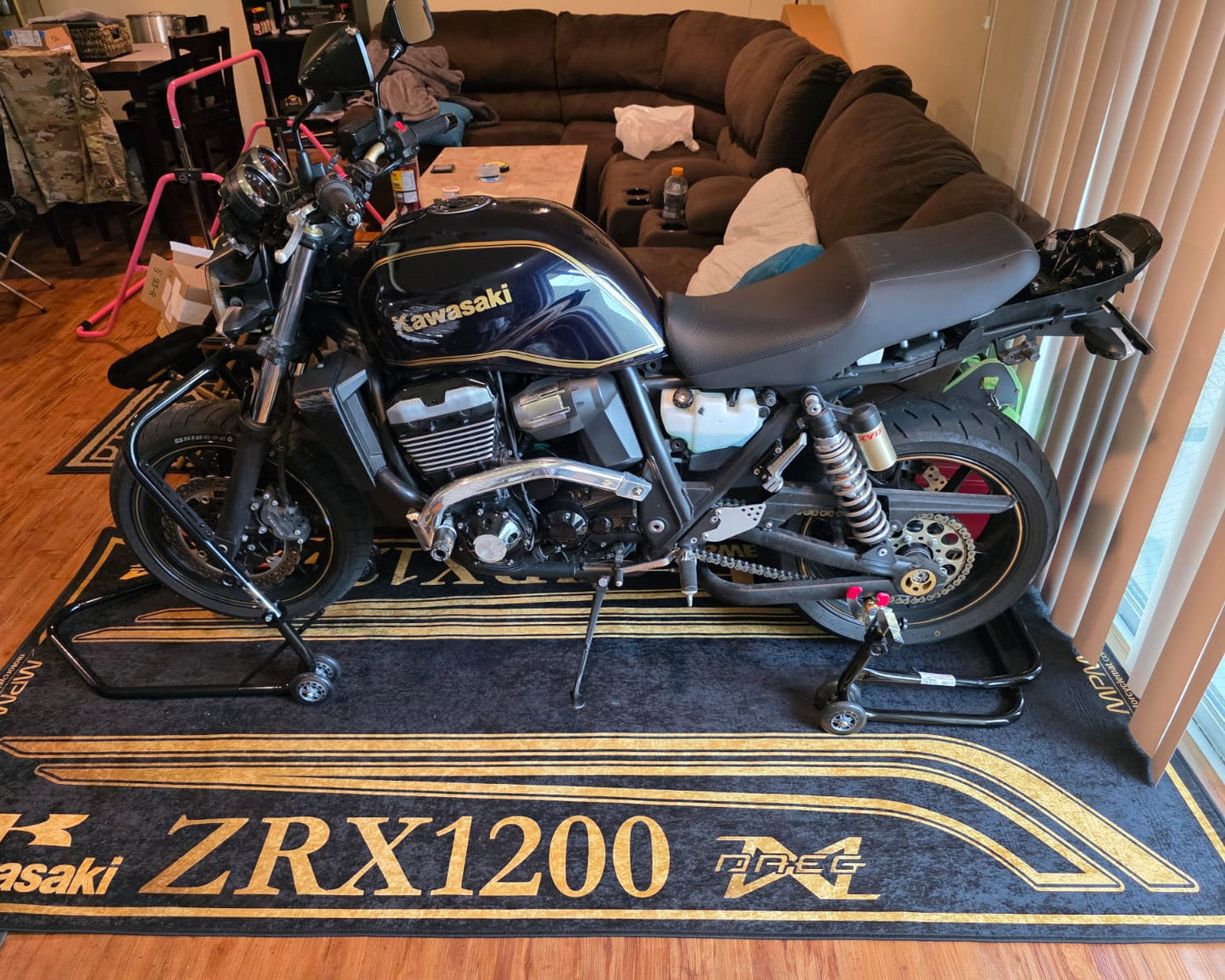 Custom Design MPM Motorcycle Mat – Special Design for You and Your Motorcycle!