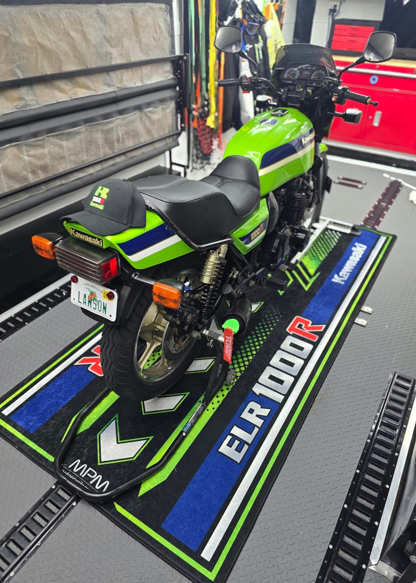 Custom Design MPM Motorcycle Mat – Special Design for You and Your Motorcycle!