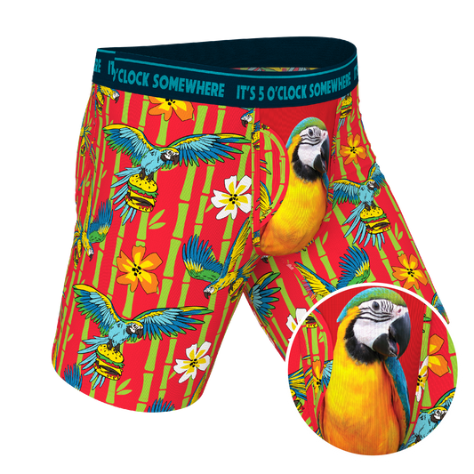 The Key West | Shinesty x Margaritaville® Long Leg Ball Hammock® Pouch Underwear With Fly