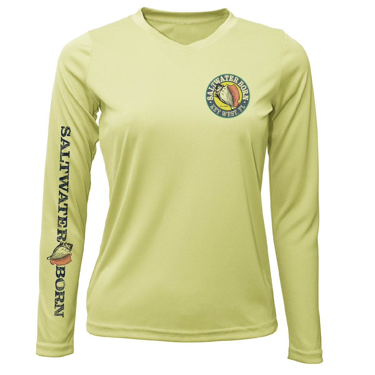 Key West Kraken Women's Long Sleeve UPF 50+ Dry-Fit Shirt