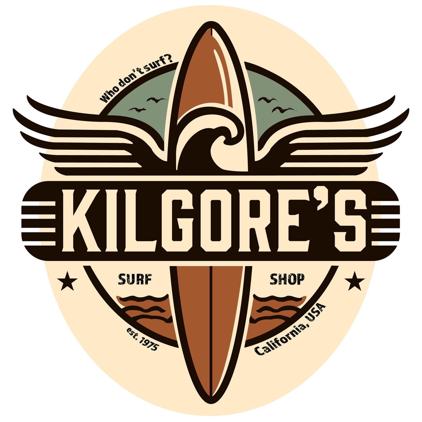 Kilgore's Surf Shop T-shirt