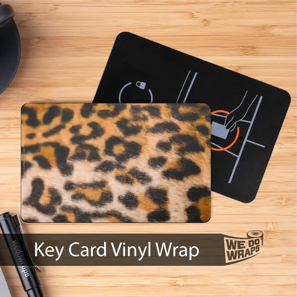 King Cheetah Fur | NFC Key Card Wrap