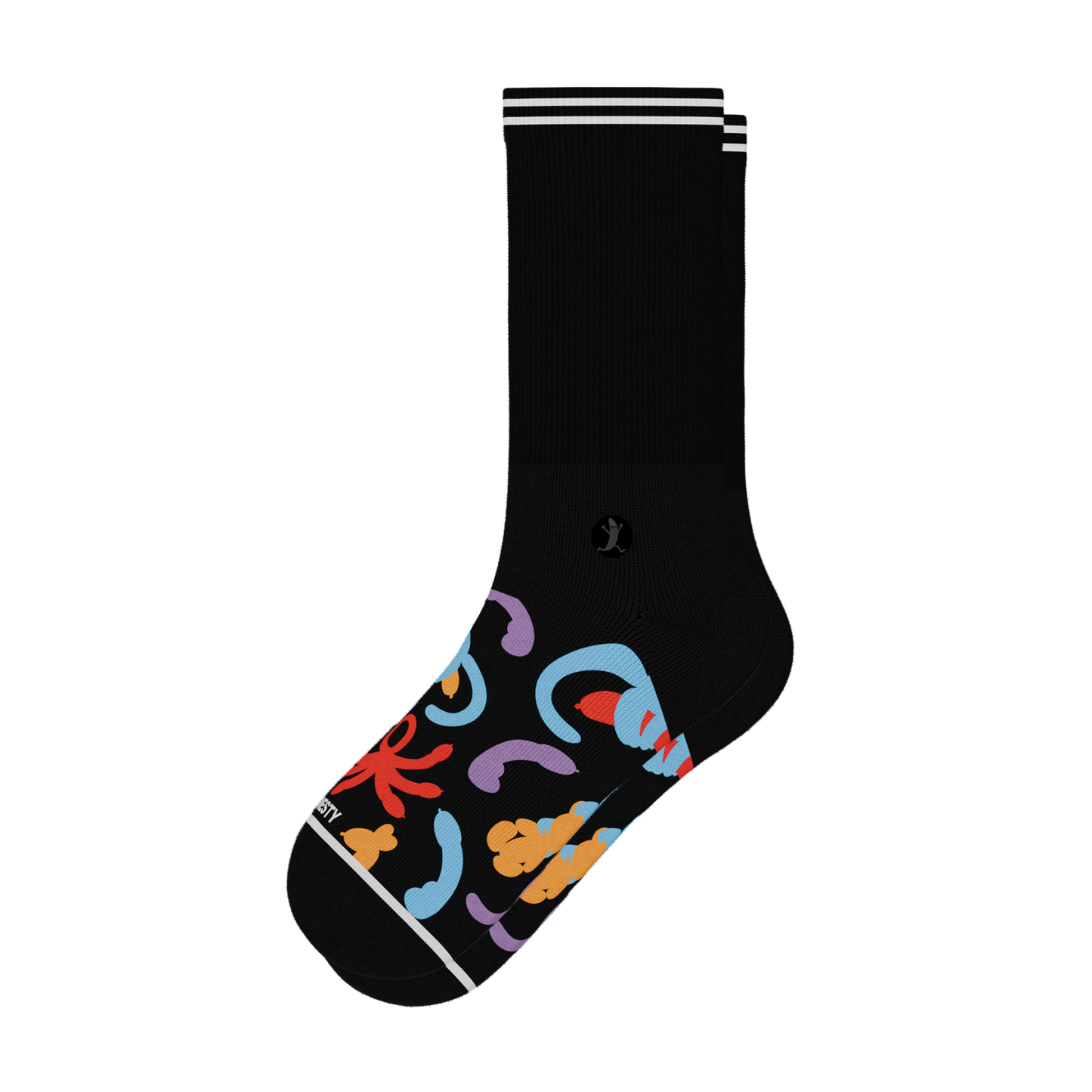 The Knot Tonights | Balloon Animal Heel Hammock™ Crew Socks