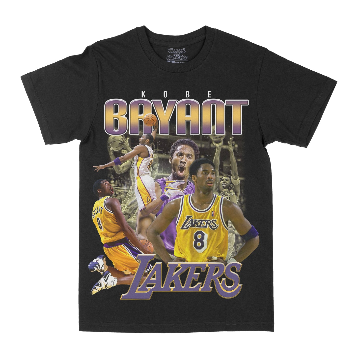 Kobe Bryant "Crazy 8's" Graphic Tee
