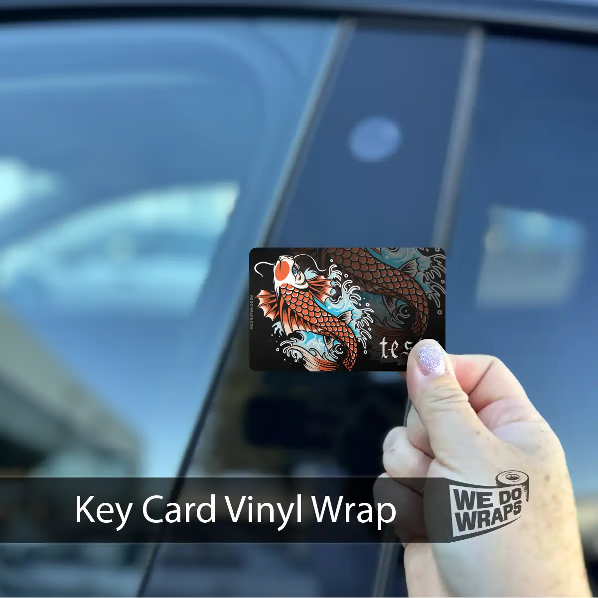 Koi Tattoo Art | NFC Key Card Wrap