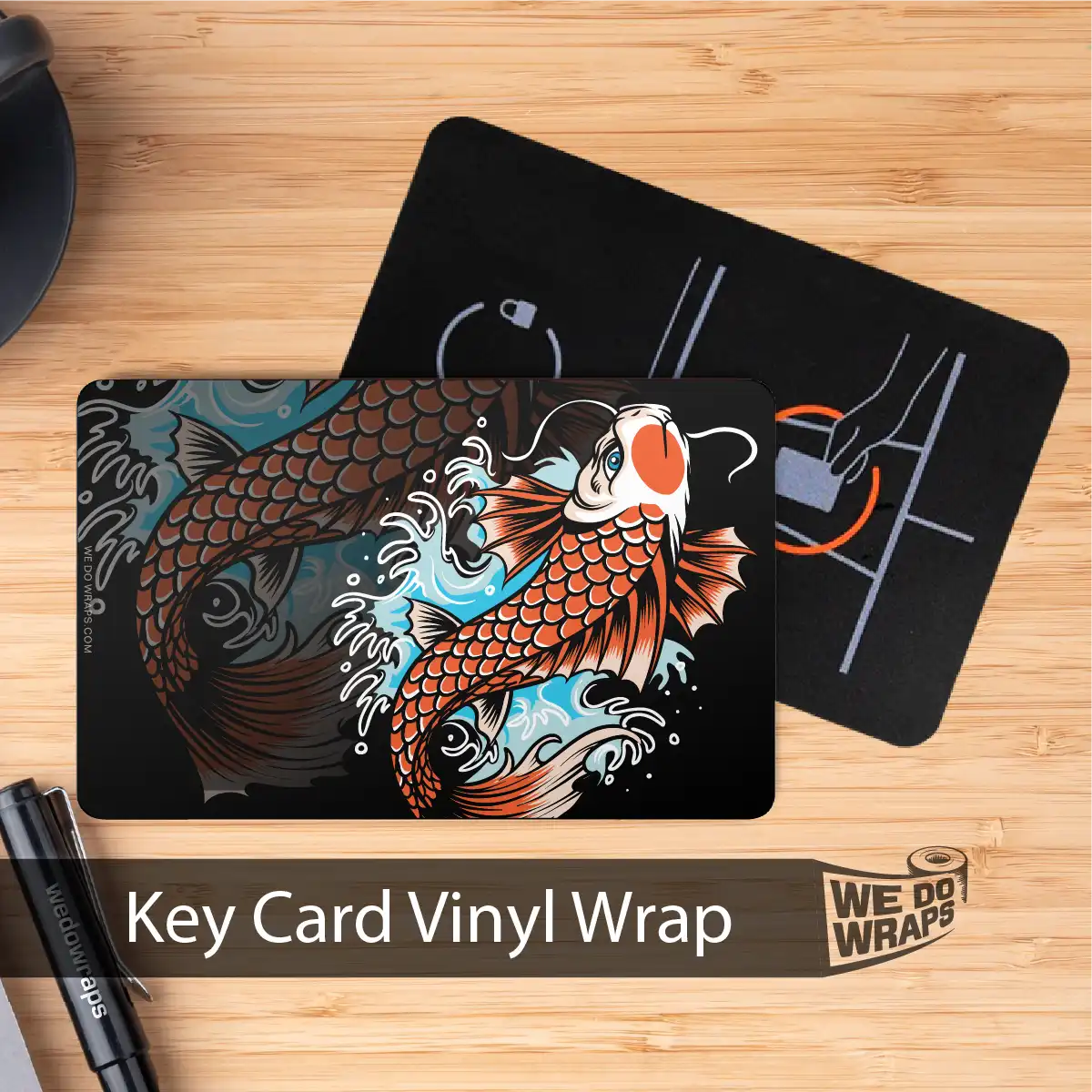 Koi Tattoo Art | NFC Key Card Wrap