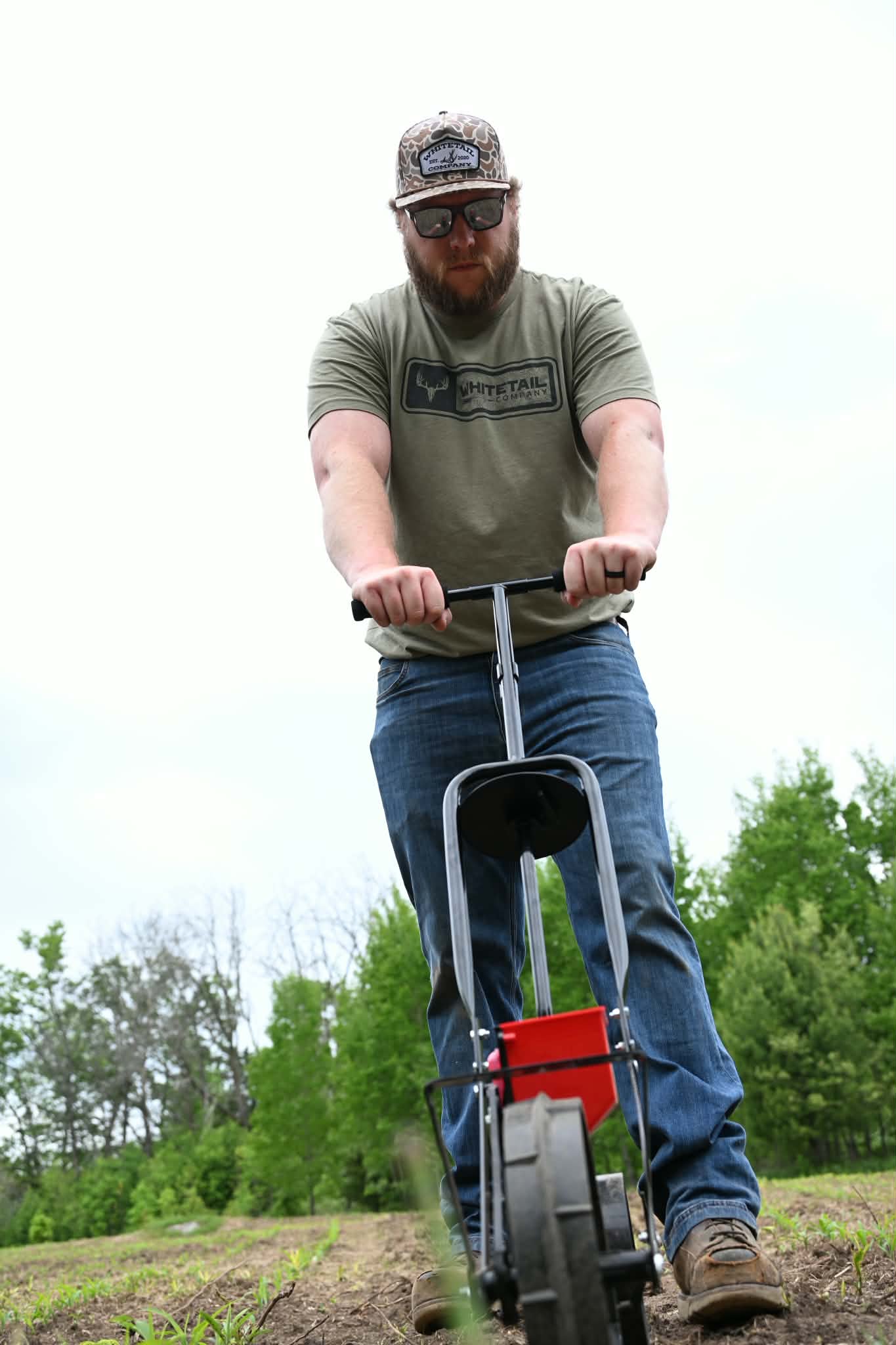 Whitetail Co. Topo Tee Light Olive