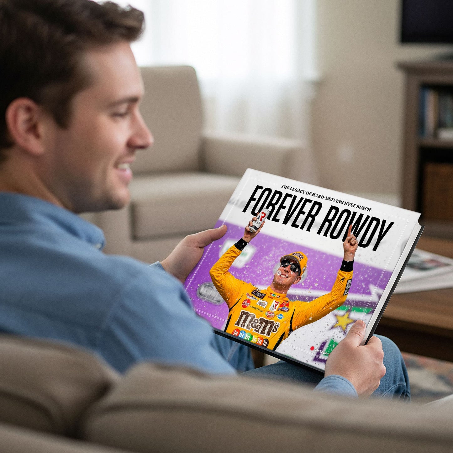 FOREVER ROWDY: The Legacy of Hard-Driving Kyle Busch - PREORDER ships 11/13/2026