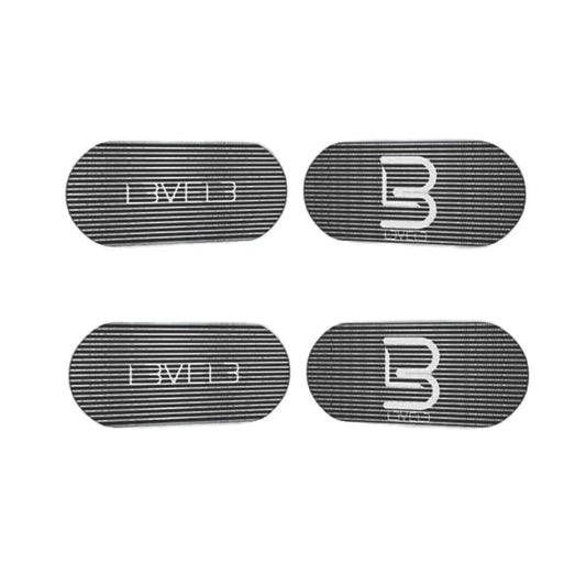Level 3 Velcro Hair Grips 4-Pack – Damage-Free Sectioning Tool