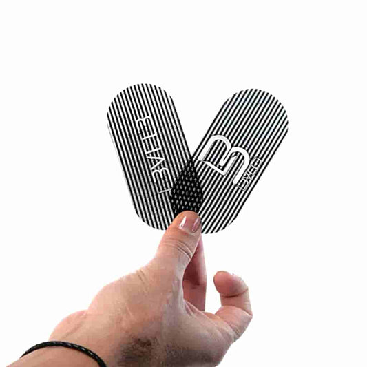 Level 3 Velcro Hair Grips 4-Pack – Damage-Free Sectioning Tool