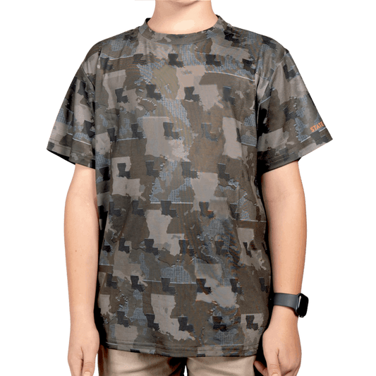 Louisiana Camo - Kids Short Sleeve