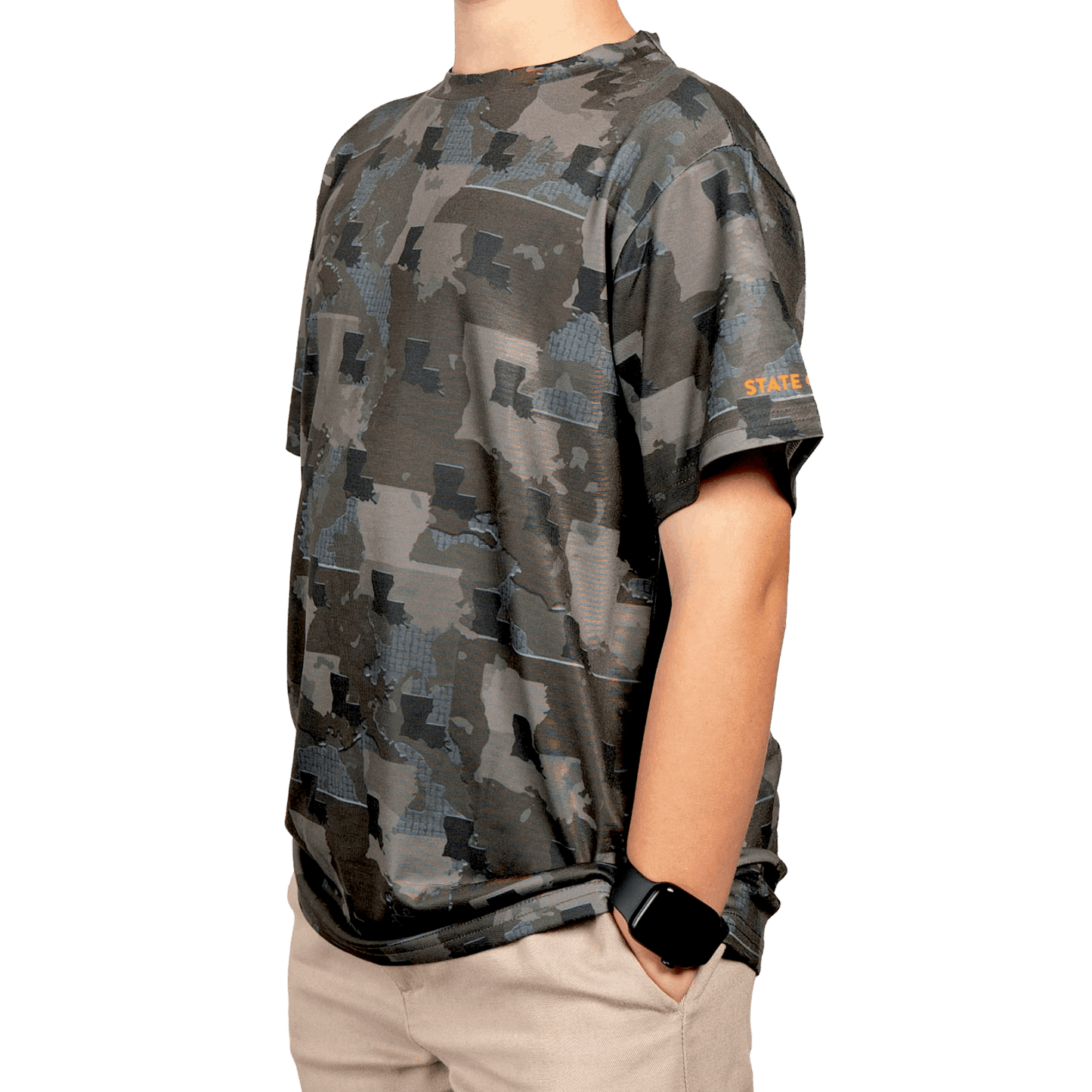 Louisiana Camo - Kids Short Sleeve