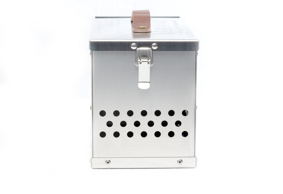 The Hekla: 304 Sexy Stainless Steel LavaBox with Dual-Burner