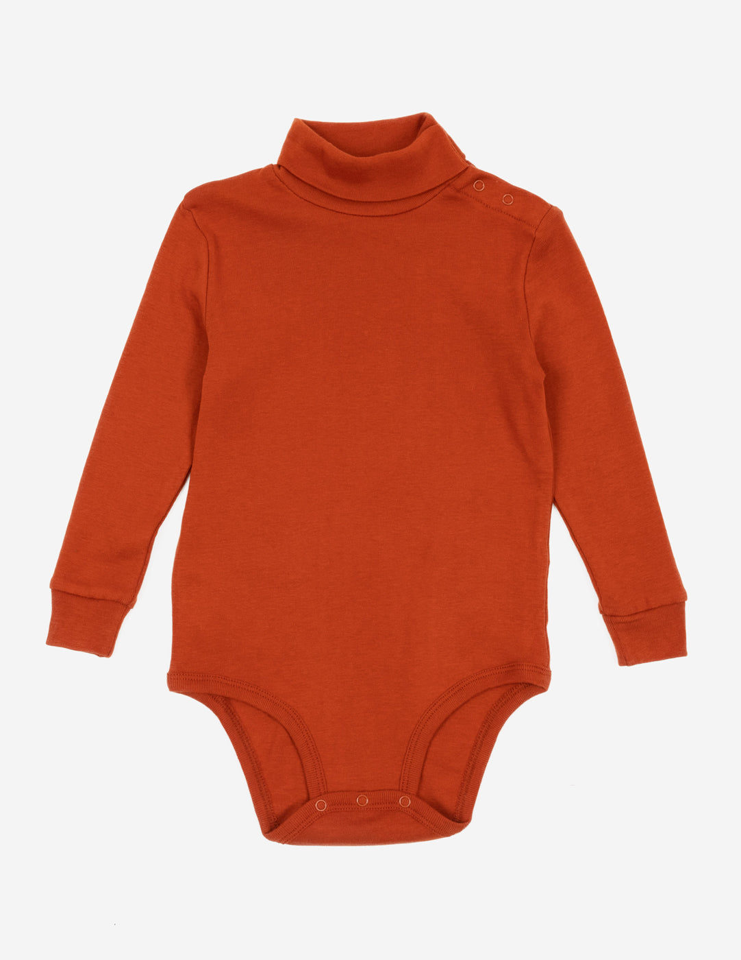 Baby Cotton Boho Turtleneck Bodysuit