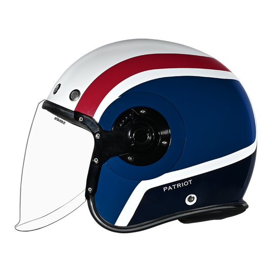 D.O.T. & ECE Daytona Retro Jet- W/ Patriot