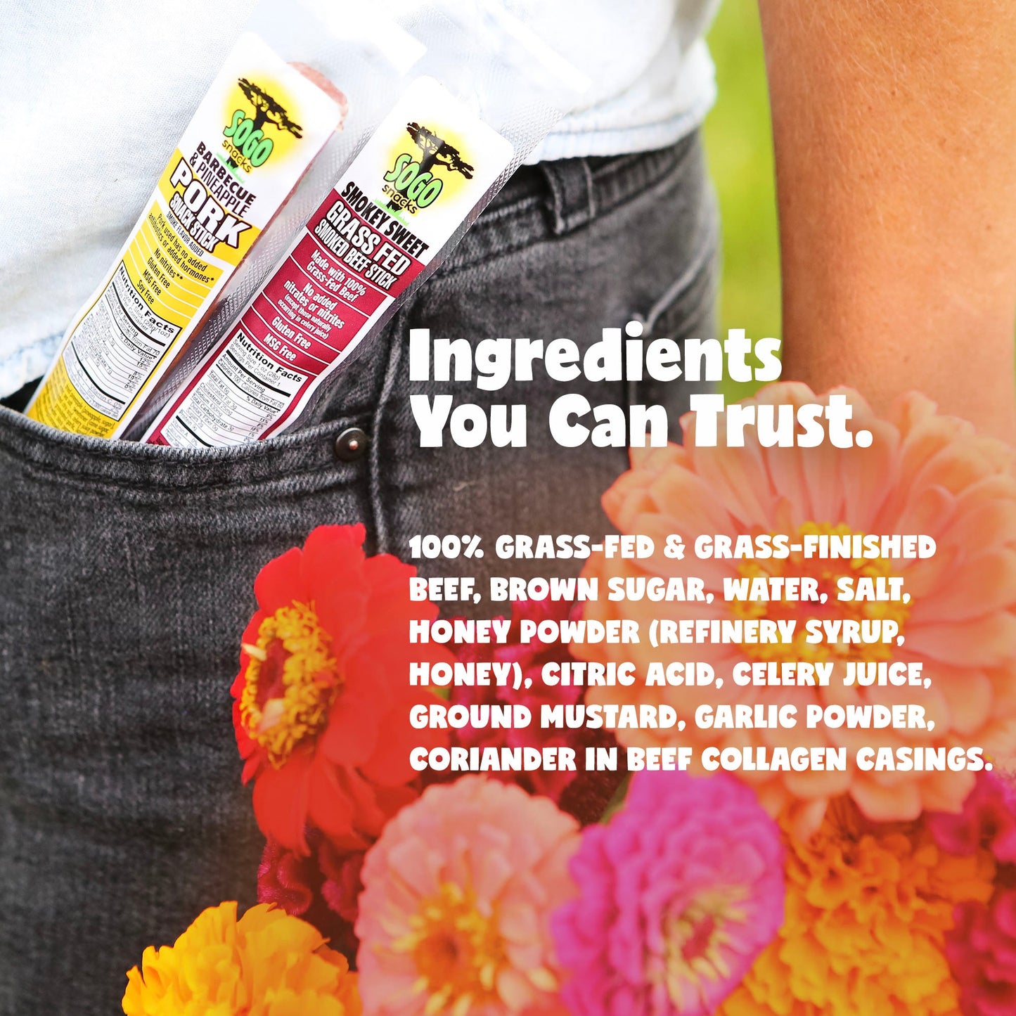 Smokey Sweet - 100% Grass-Fed Beef Sticks