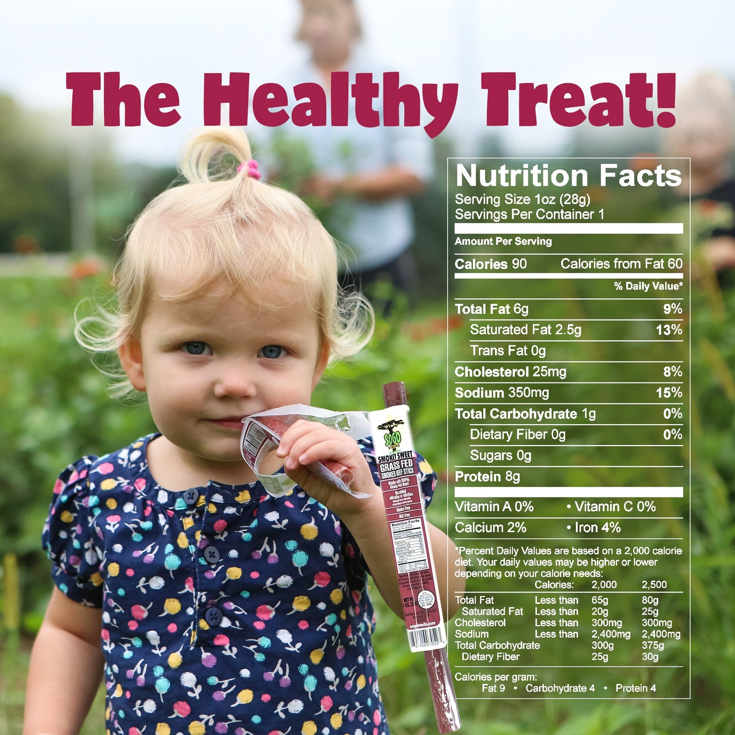 Smokey Sweet - 100% Grass-Fed Beef Sticks