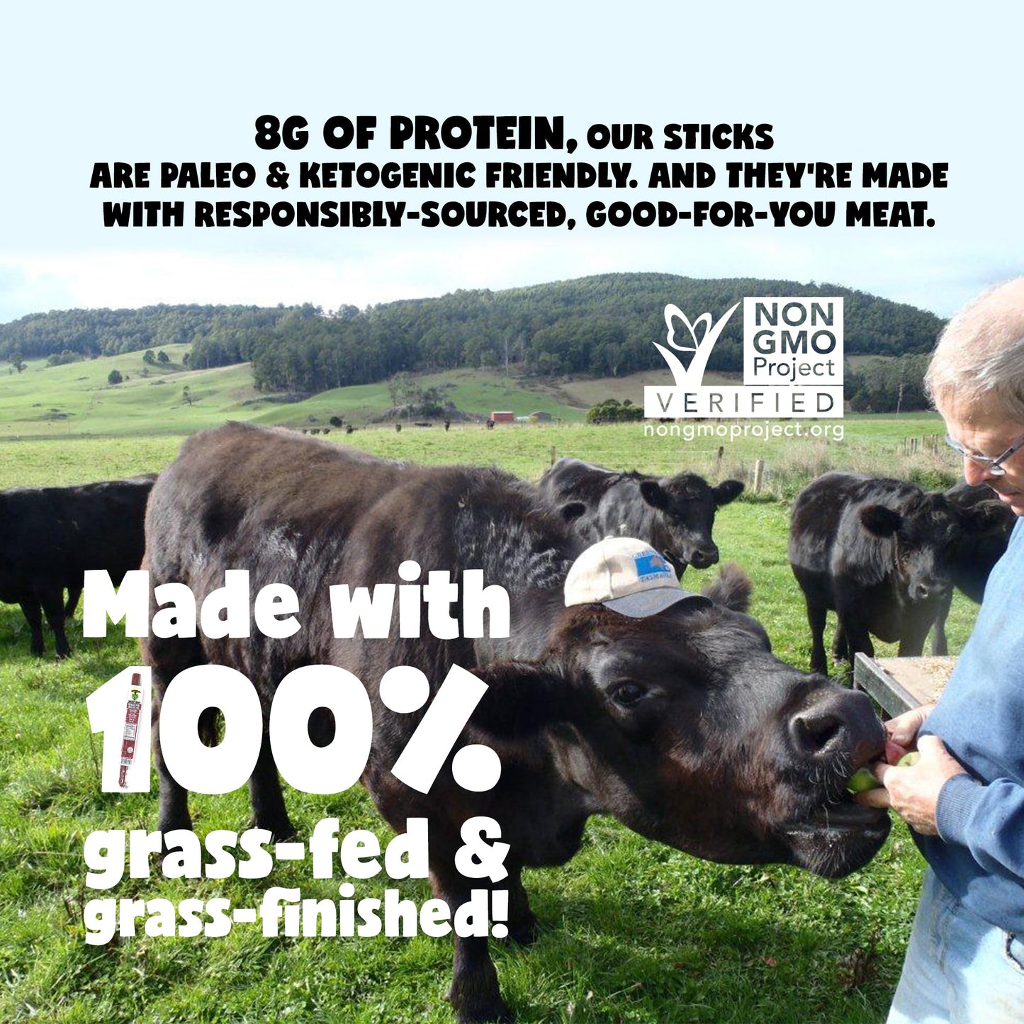 Smokey Sweet - 100% Grass-Fed Beef Sticks