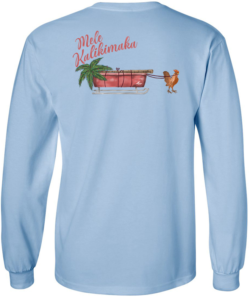 Koloa Christmas Rooster Long Sleeve T-Shirt