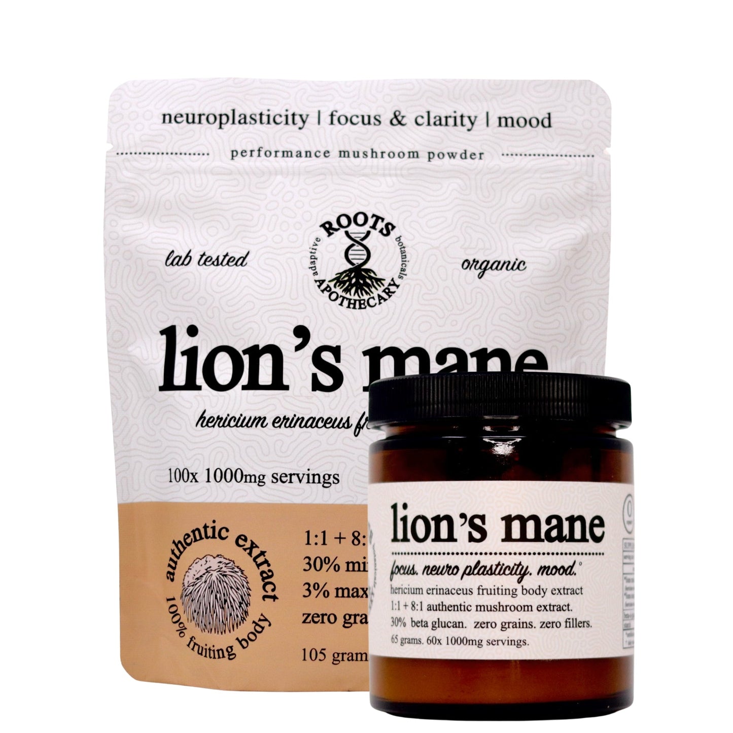 lion's mane extract. organic