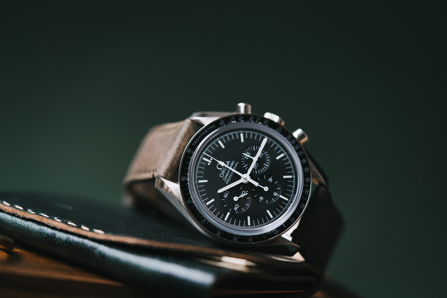 Espresso Brown Leather Quick Release Watch Band