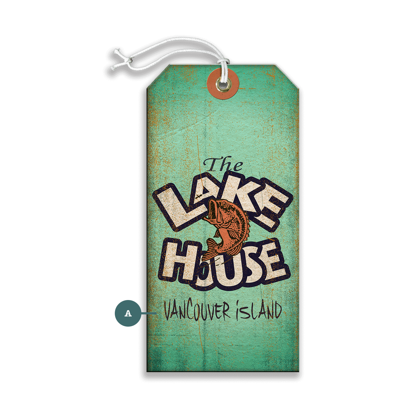 The Lake House - Luggage Tag