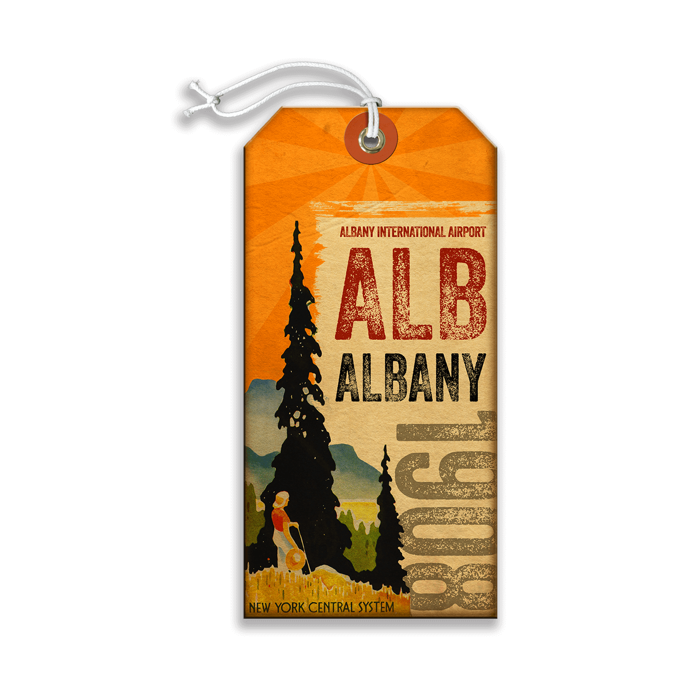 Albany International Airport - Luggage Tag