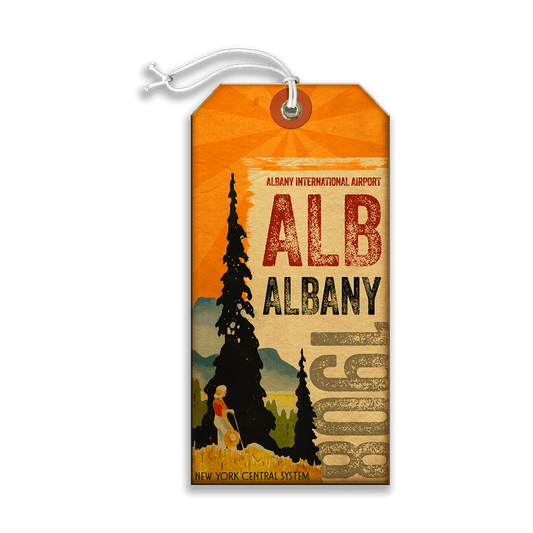 Albany International Airport - Luggage Tag