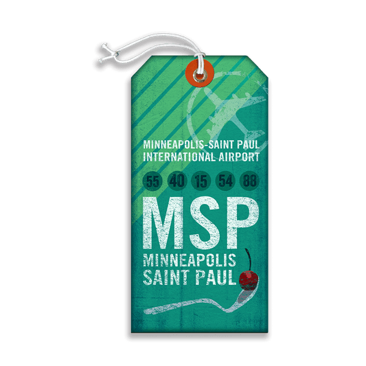 Minneapolis Saint Paul Airport - Luggage Tag
