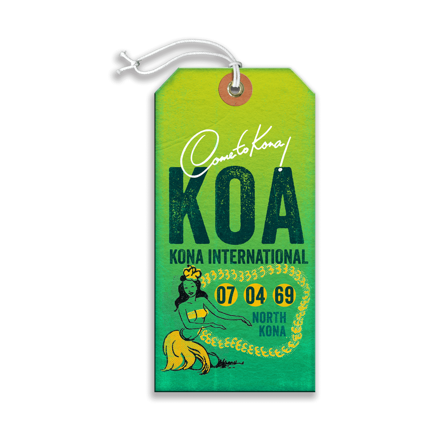 Kona International - Luggage Tag